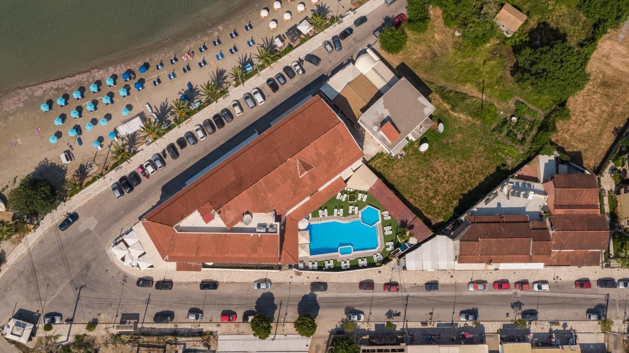 Aphrodite Beach Hotel Corfu Roda  Exterior photo