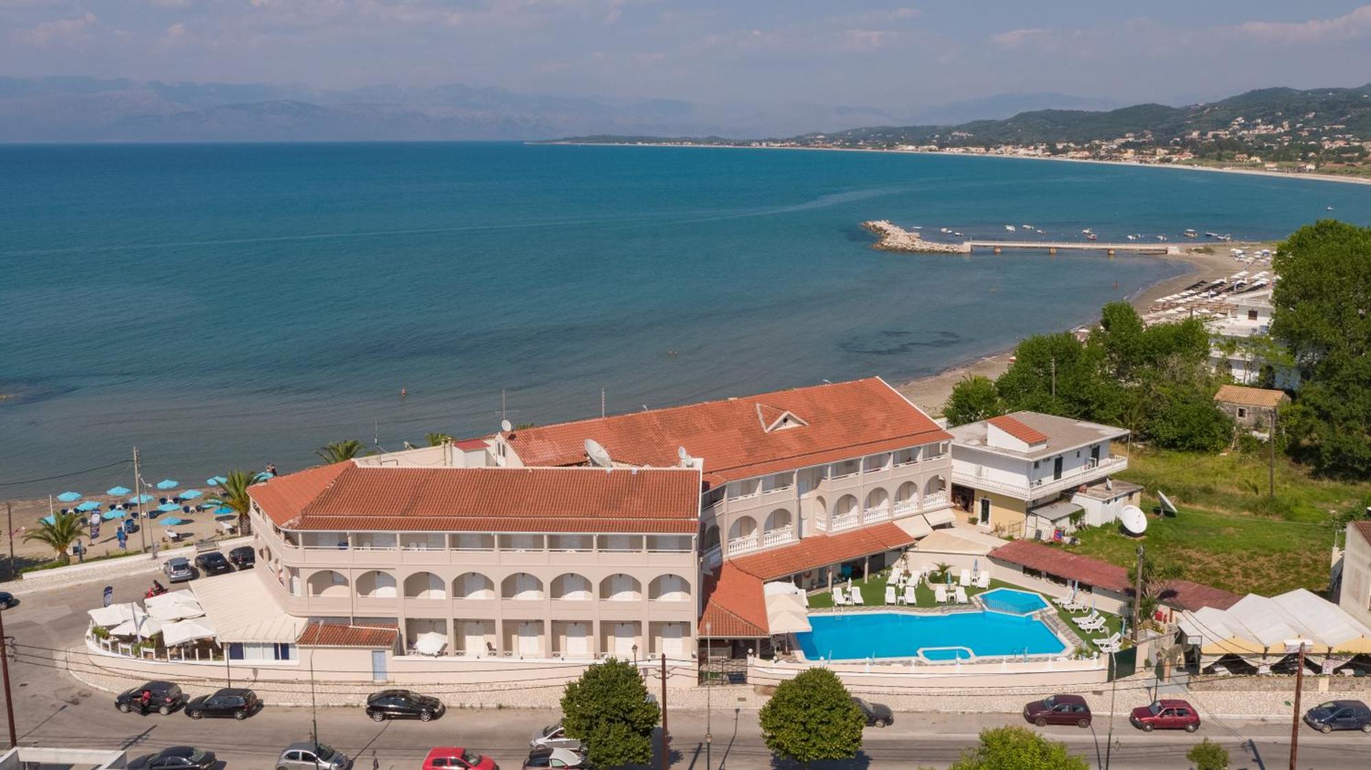 Aphrodite Beach Hotel Corfu Roda  Exterior photo